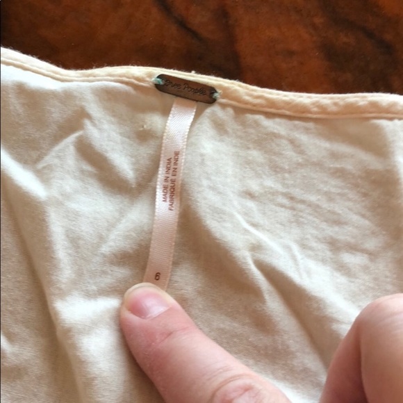 Free People angel wings embroidered dress - Picture 4 of 4